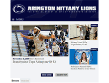 Tablet Screenshot of abingtonsports.com